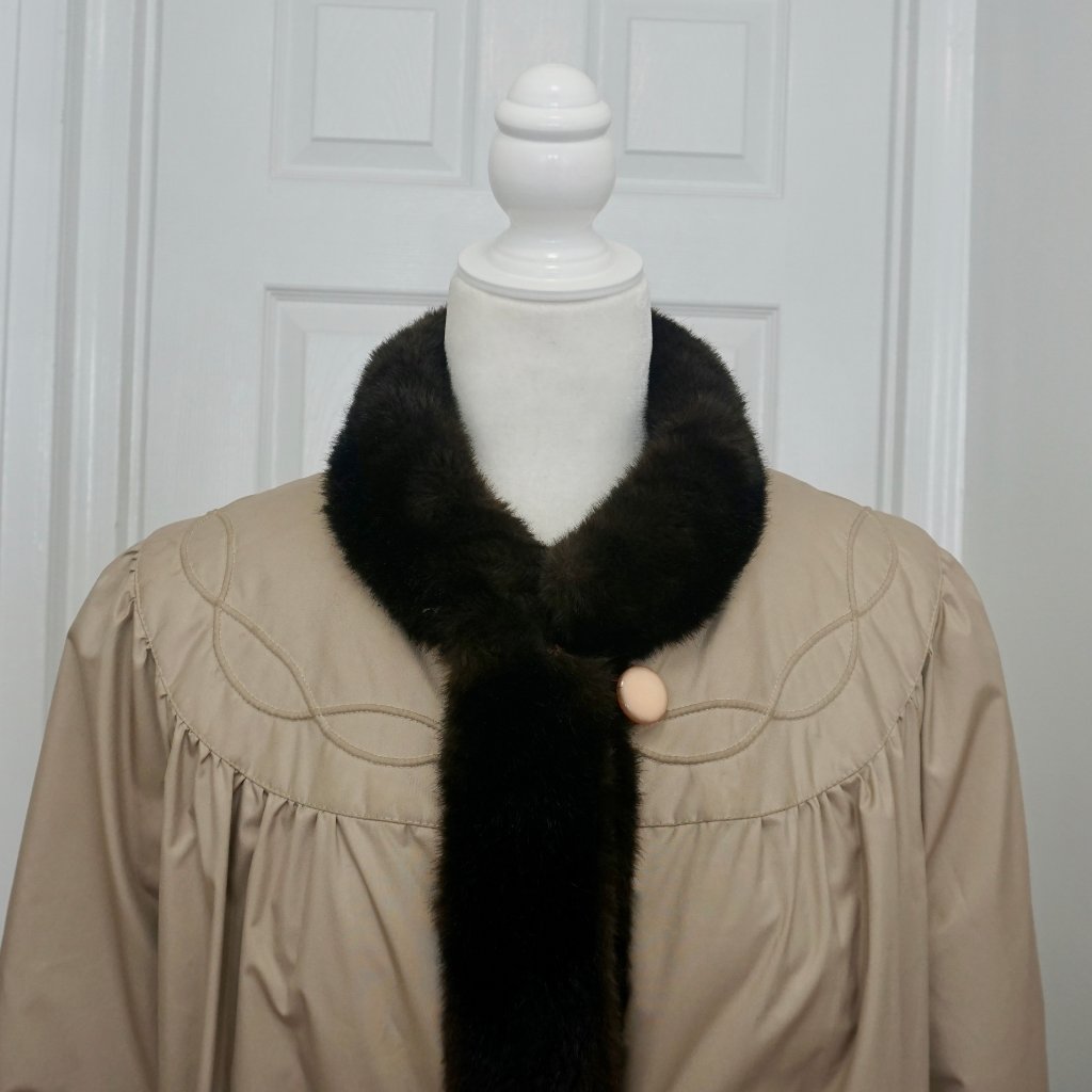 Vintage Sportowne Futur Faux Fur Reversible Coat — image 6 of 8